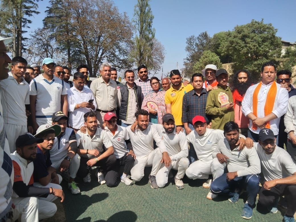 Hind Cricketers Wins The Trophy