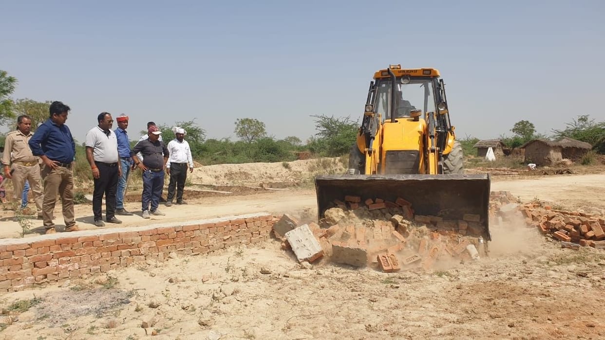 Encroachment removed from pasture land