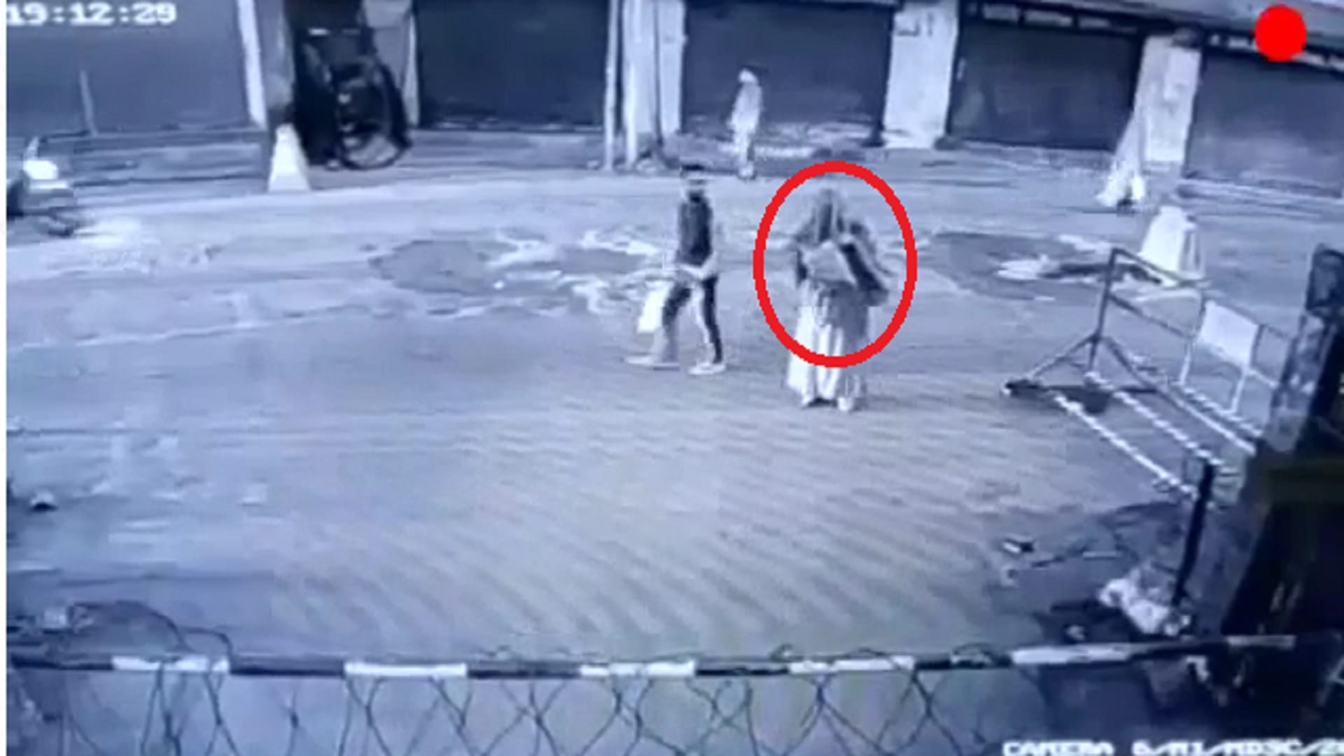 See photos of Burqa clad women hurled petrol bomb on crpf bunker in Sopore of jammu and kashmir