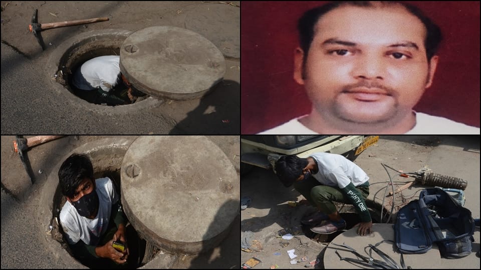 deaths in sewer in Delhi after getting trapped in sewer in Sanjay Gandhi Transport Nagar