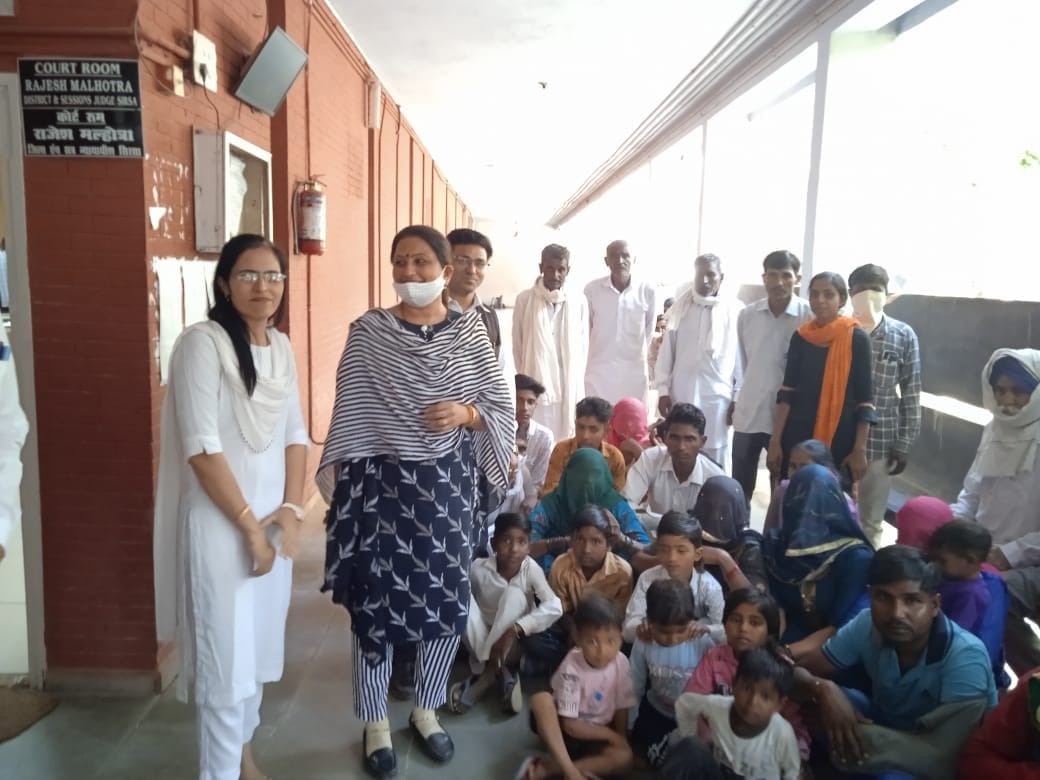 The whole family fled the village when threatened again the night before the exam