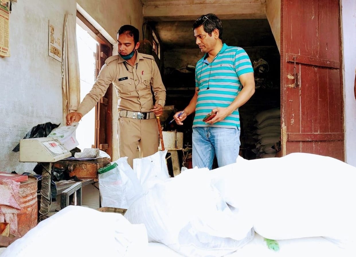 adulterated buckwheat flour caught.