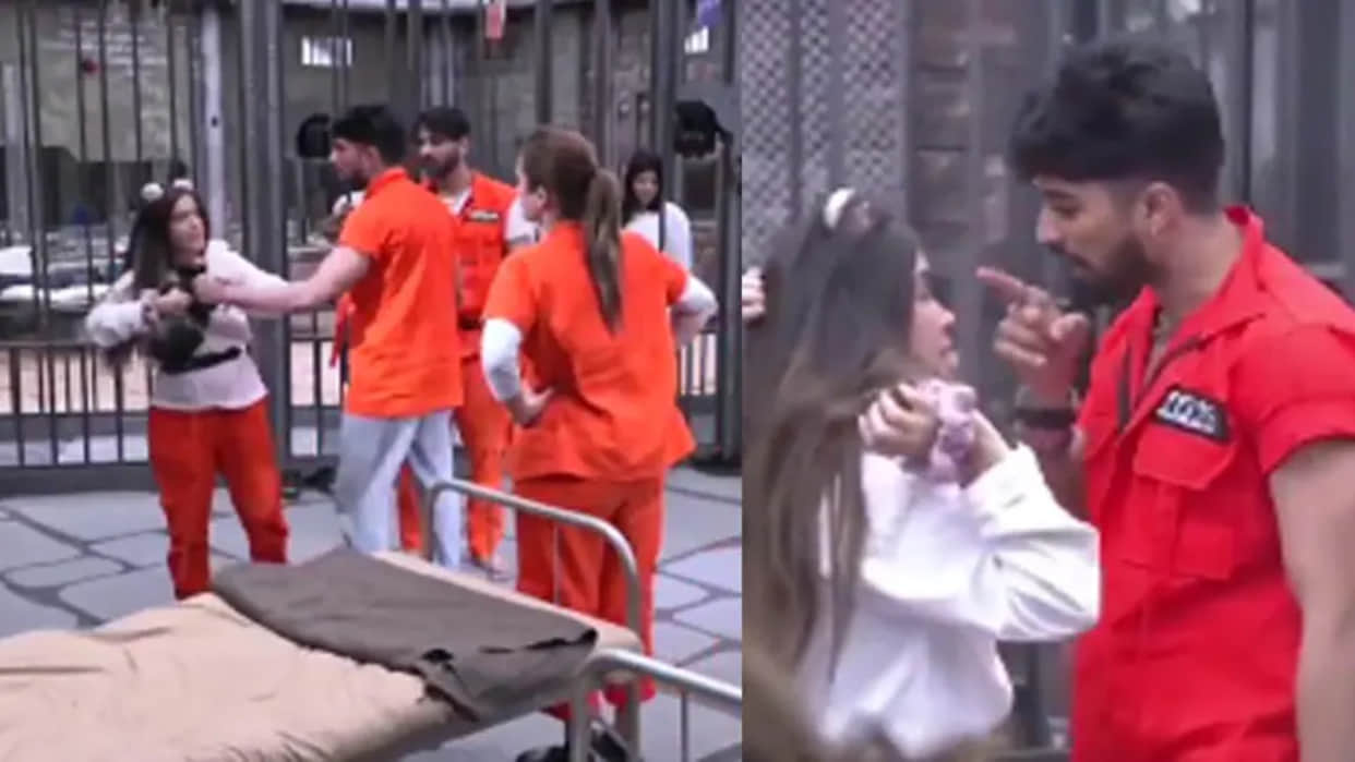 Zeeshan Khan had a fight with Azma Fallah in Kangana Ranaut's show Lock upp, alt balaji mx player