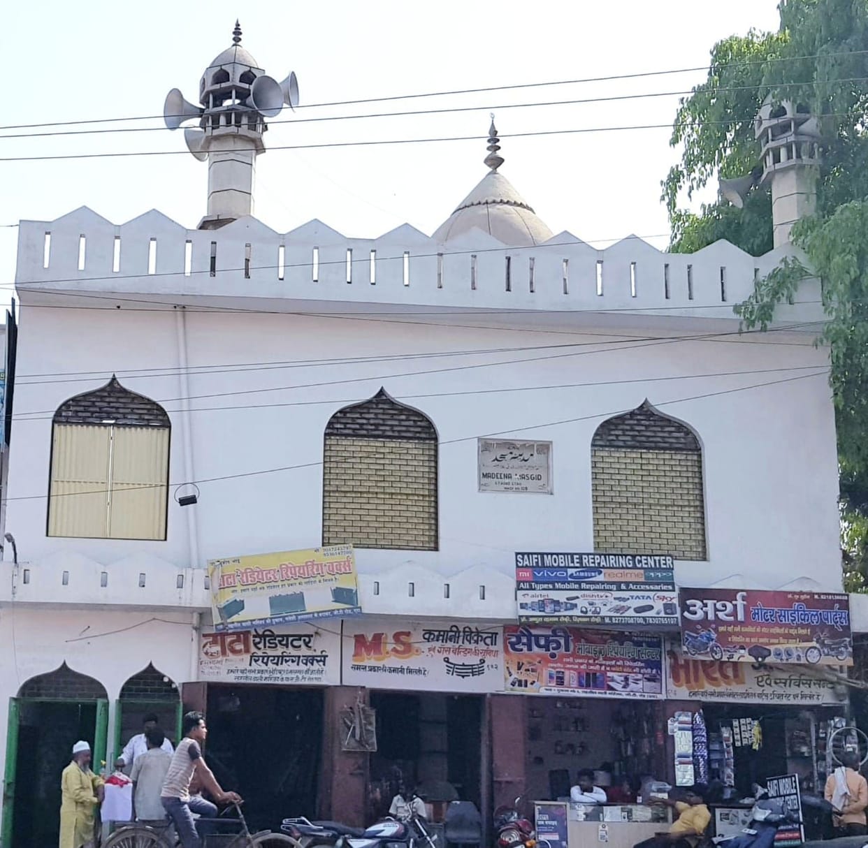 Navratri in temples and preparations for Ramadan in mosques