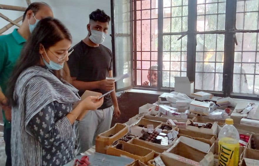 By inspecting the district hospital and CHC, the arrangements were tested