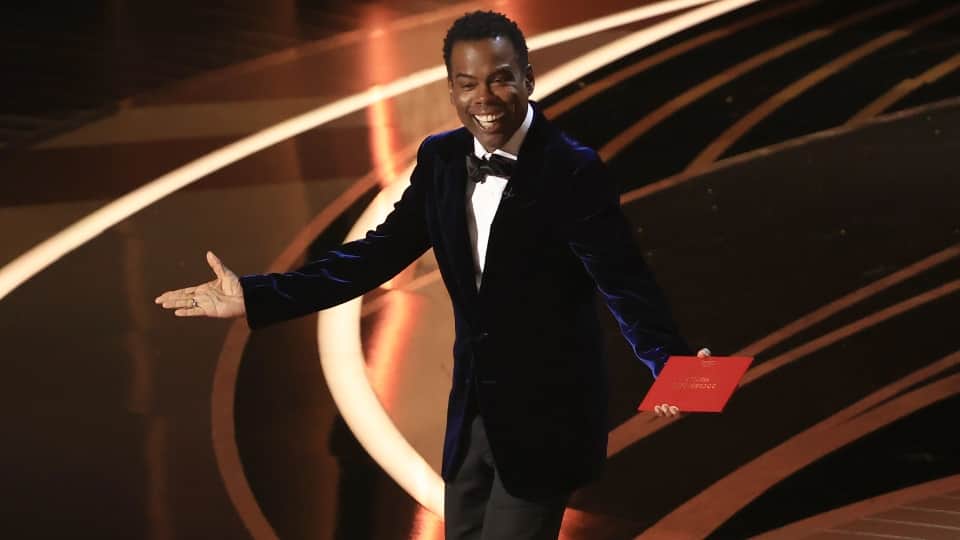Chris Rock reacts to Will Smith slap says he slapped me on a small thing