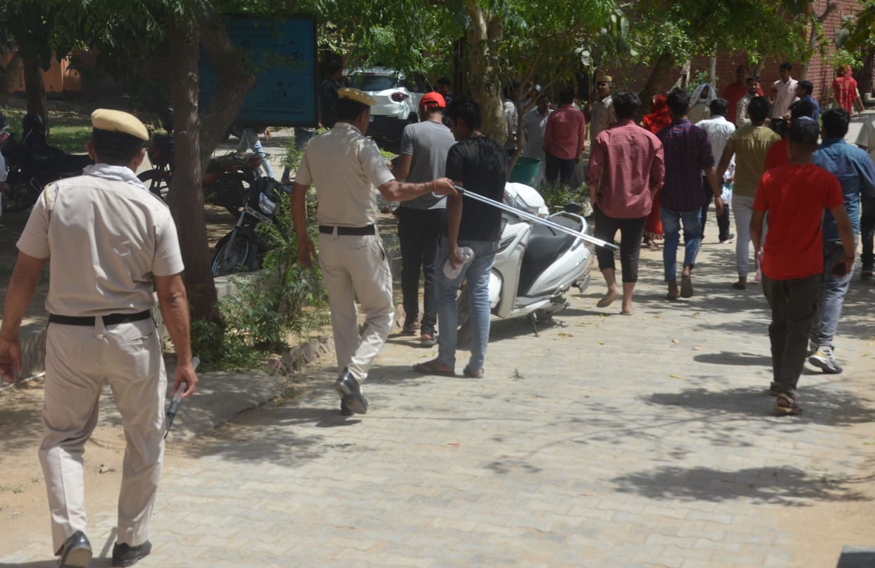 There were a lot of slips in Hindi paper too, four UMC cases were made
