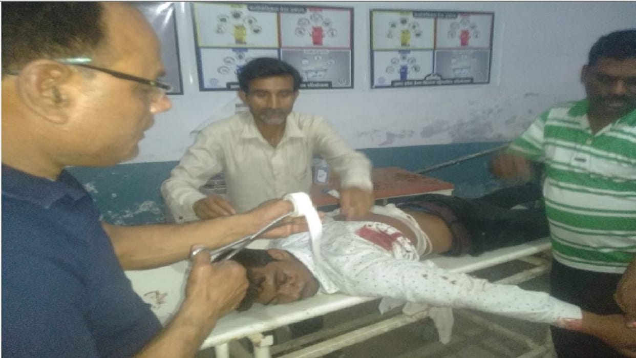 A student going for intermediate examination in Mau was shot  