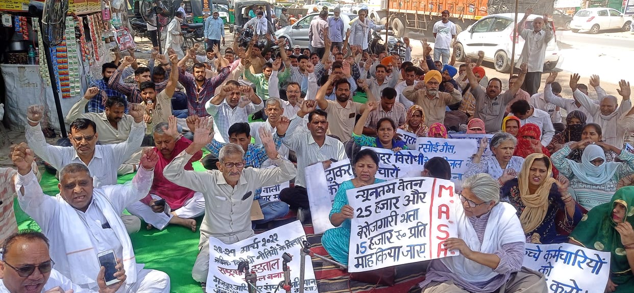 The strike had a mixed effect on the second day, Kurukshetra