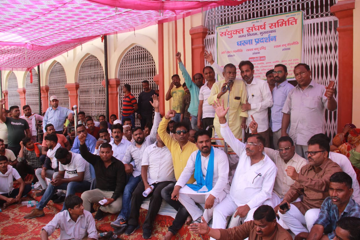 Announcement of cleaning workers, garbage will not be lifted from today