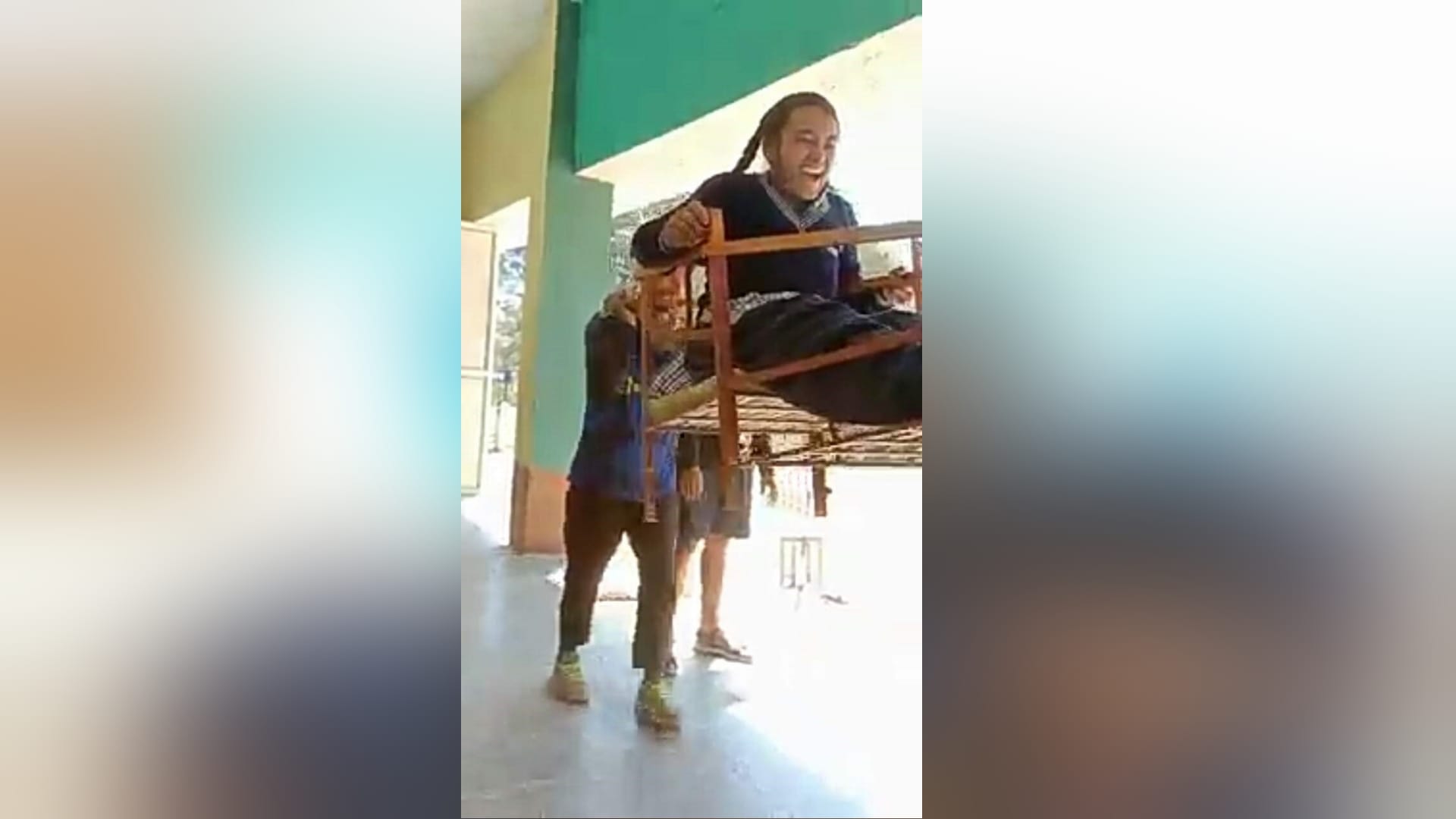 Brother takes sister to examination center by sitting in a doli To get board exam