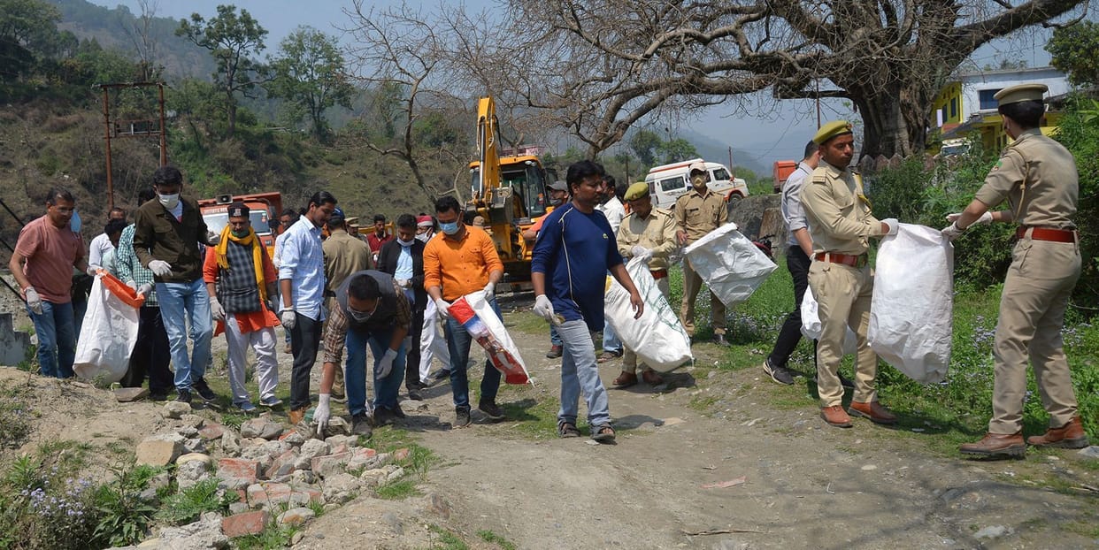 Clean India Programme in Thal