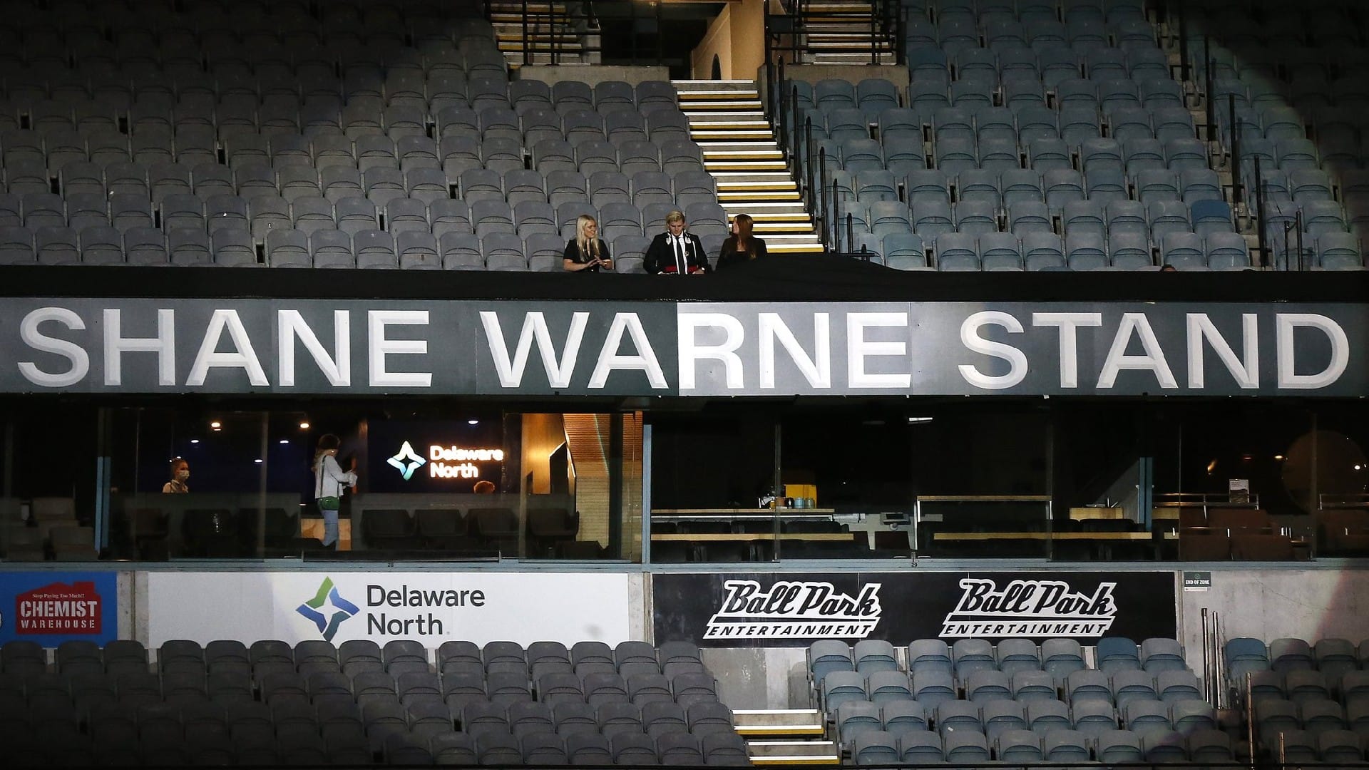 Shane Warne Funeral Shane Warne Stand in Melborne cricket stadium