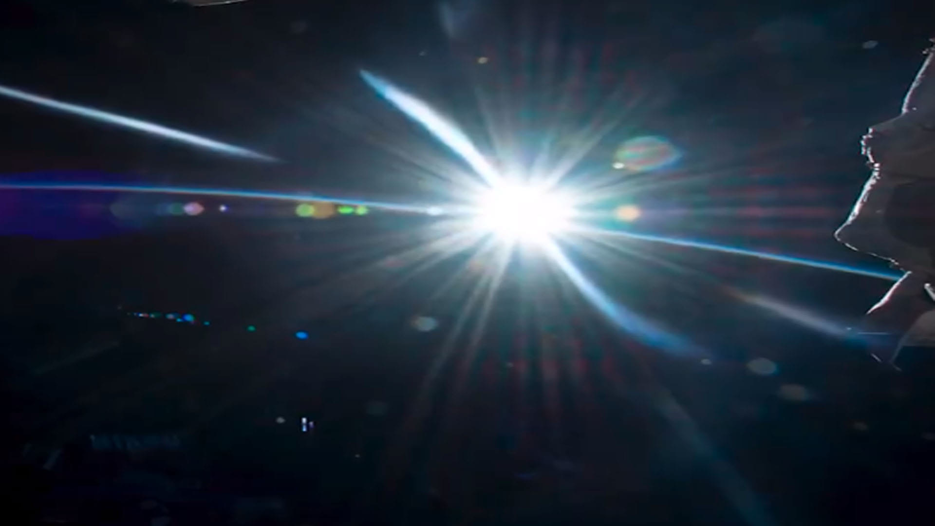 Sunset in Space video what does sunset look like in space watch amazing video