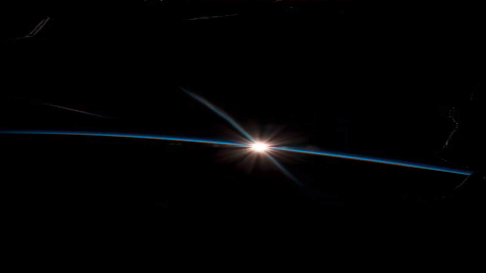 Sunset in Space video what does sunset look like in space watch amazing video