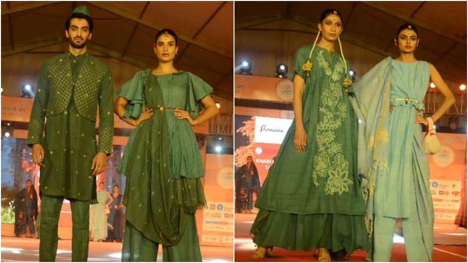 SDM Ritu Suhas catwalk at Taj Mahotsav To encourage Khadi