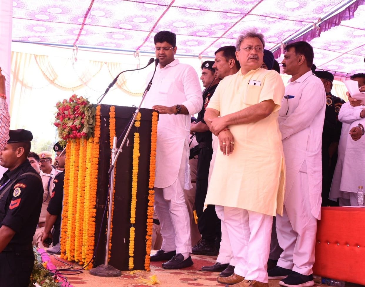 Construction of Narnaul-Charkhi Dadri four lane road will be completed in 11 months at a cost of 300 crores: Deputy Chief Minister