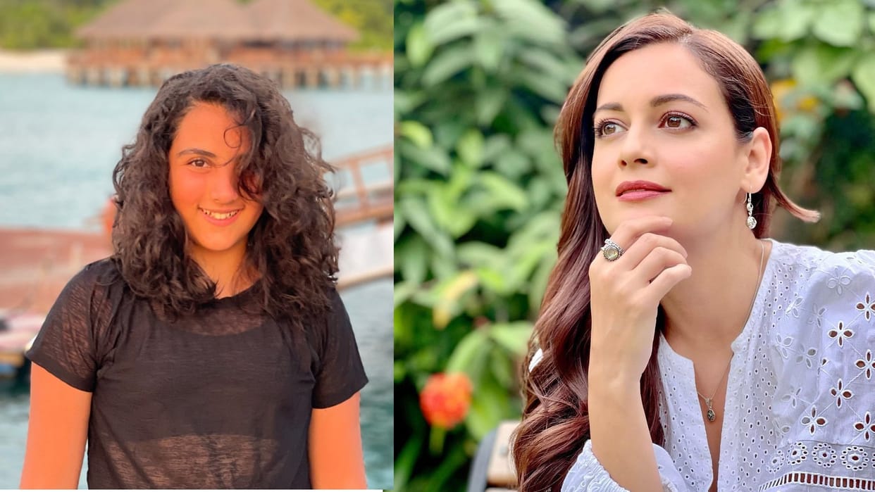 dia mirza wishes step daughter samaira on birthday with emotional heart touching post thank you for opening your heart and home to me
