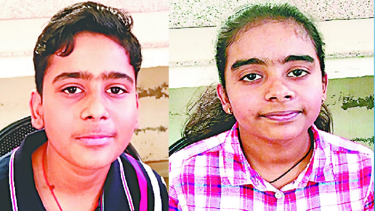 Enthusiasm: Brothers and sisters arrived without parents to get the vaccine