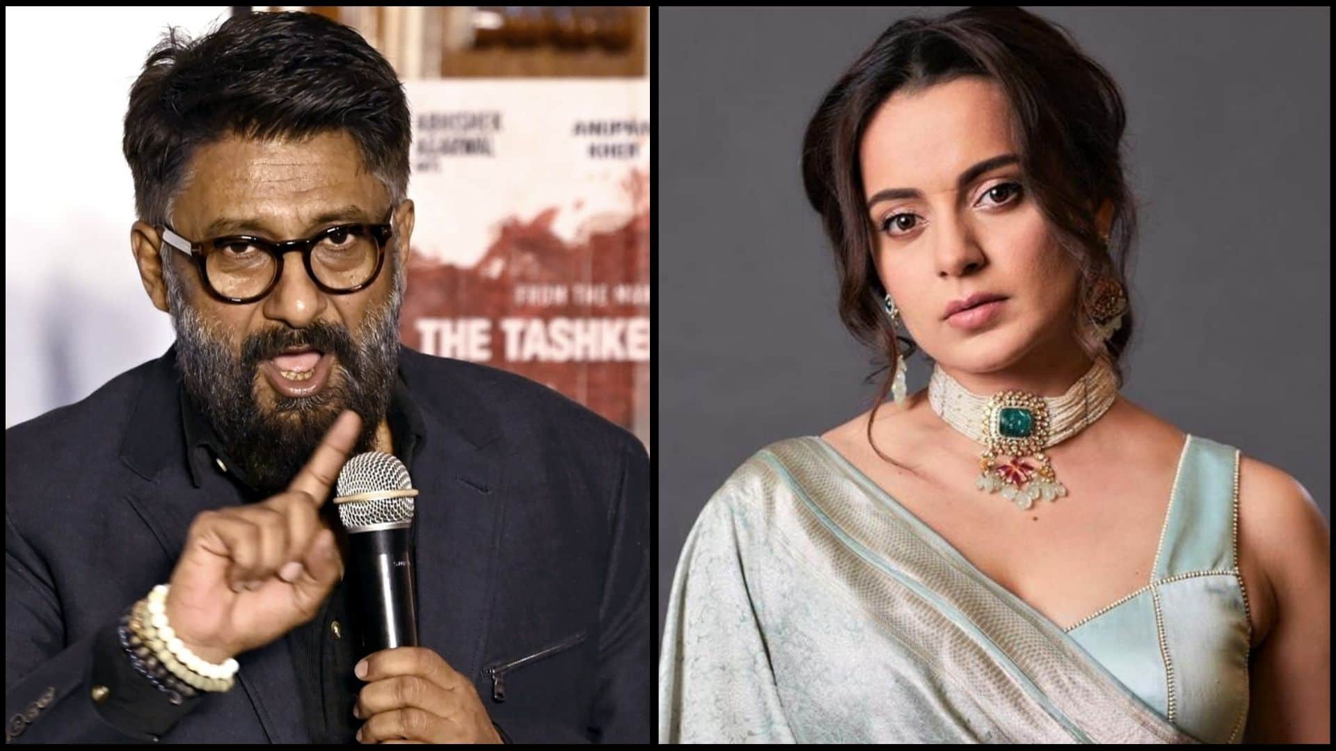 Kangana Ranaut and The Kashmir Files Director Vivek Agnihotri congratulated Maharashtra New CM Eknath Shinde on Social Media