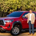 Mr Tadashi Asazuma - Vice President, Marketing, Toyota Kirloskar Motor with Toyota Hilux