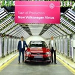 Volkswagen Virtus Sedan production starts at company's Chakan Plant