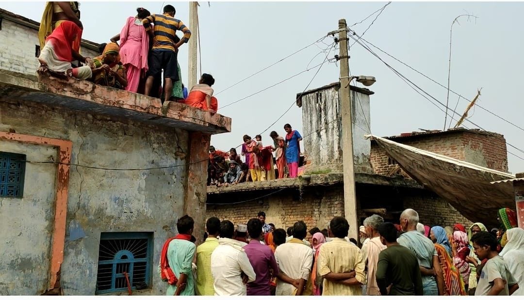 There was uproar as soon as the body of the teenager reached home