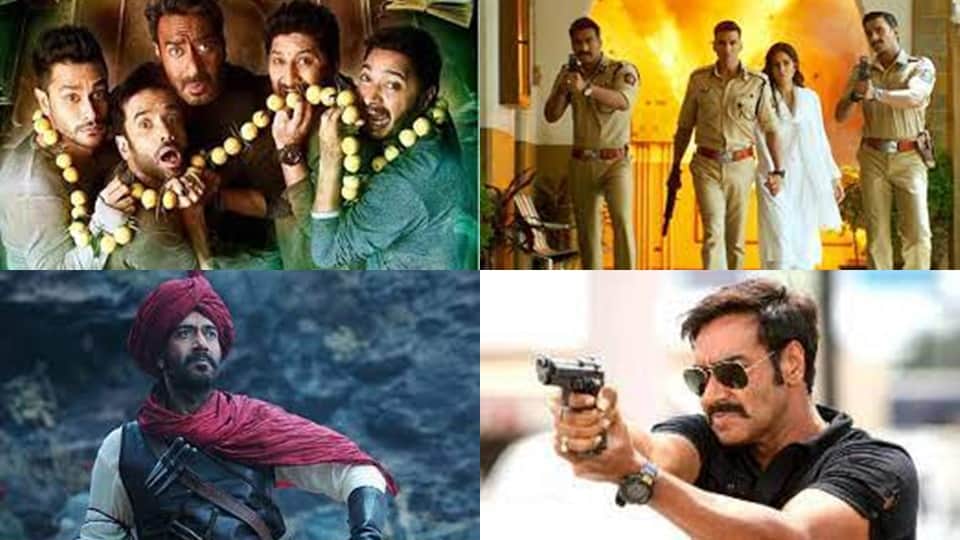 Happy Birthday Actor Ajay devgn Movies Which Entered in Bollywood 100 Crore Club