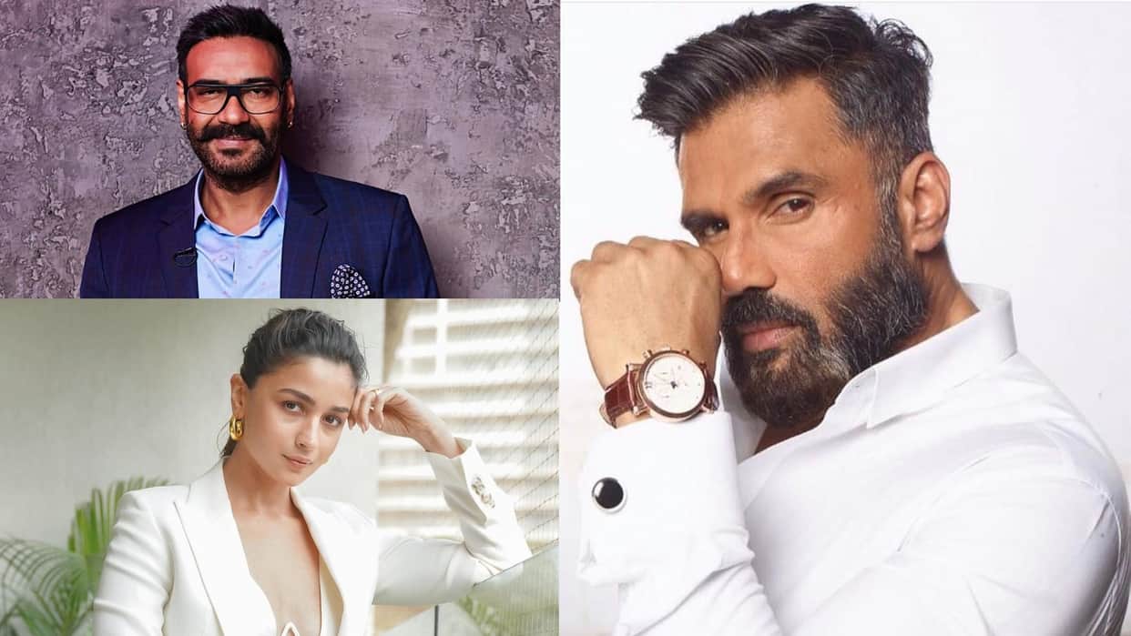 These Bollywood Stars Remained as Show Pieces in South  Movies Ajay Devgn Alia Bhatt Sunil Shetty