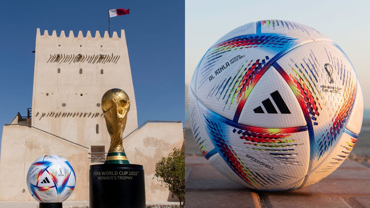 Al Rihla, the Official Football World Cup 2022 Match Ball revealed