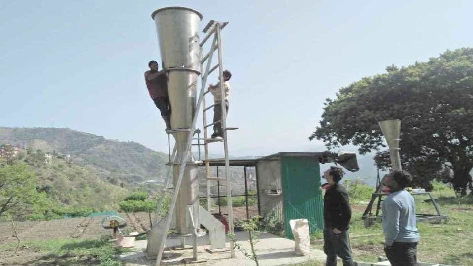Trial file: Nauni University will prepare 11 more indigenous anti hail guns