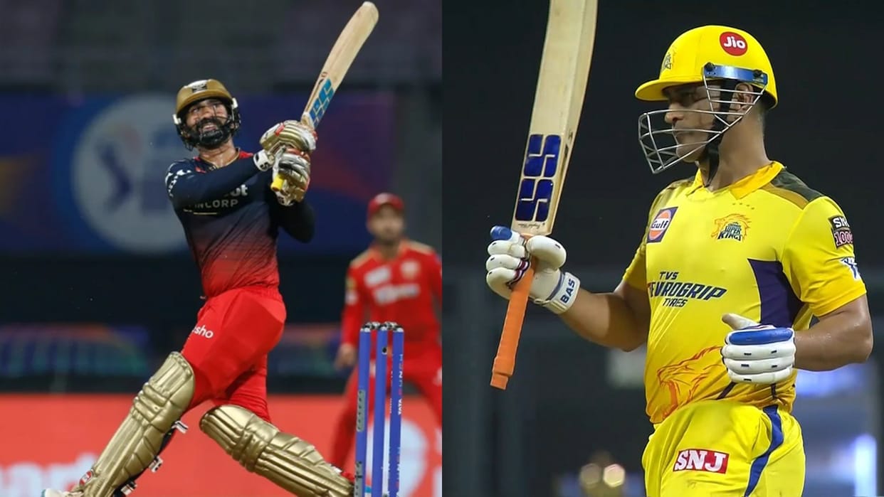 IPL 2022 Faf Duplessis praises Dinesh Karthik, compared him with coolnes and calm nature of Mahendra singh dhoni