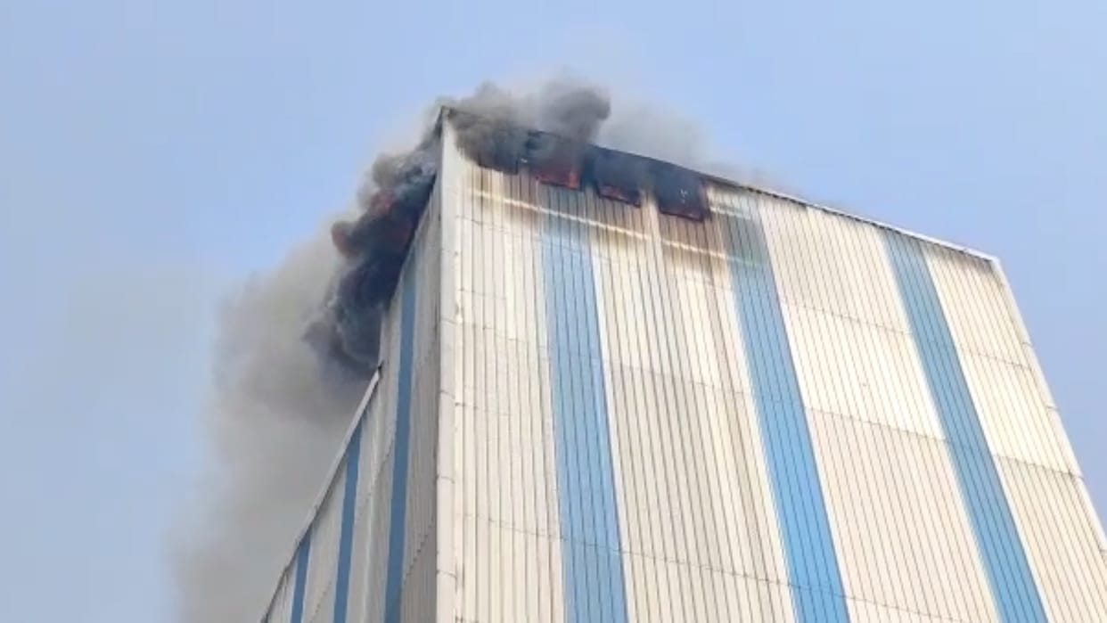 Fire broke in a milk dairy in Lucknow.