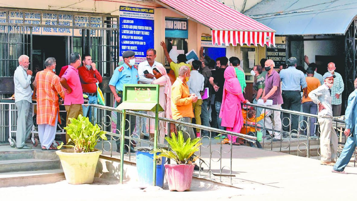 Health Campaign Jammu Kashmir became strong in the health sector amid covid challenges increased oxygen capacity installed more than 900 ventilators