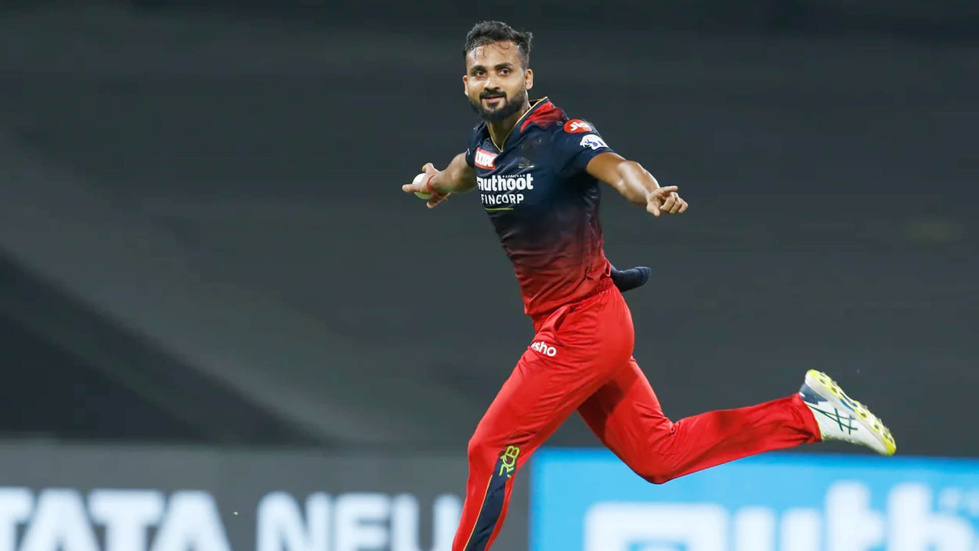 RCB vs KKR Photos: Royal Challengers vs Knight Riders IPL 2022 Match 6 Photos at Pune| Wanindu Hasaranga Neymar celebration Dinesh Karthik harshal Virat Kohli Faf Du Plessis