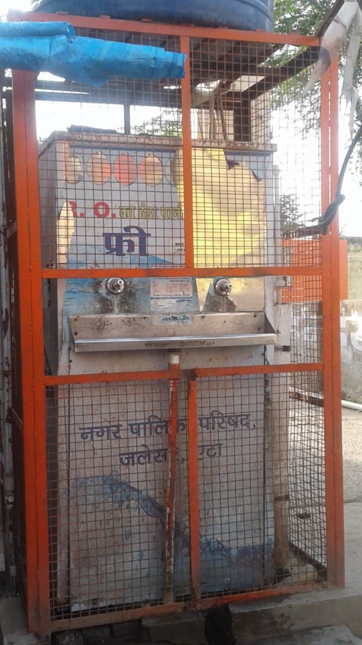 Water cooler deteriorated from intersections to tehsil