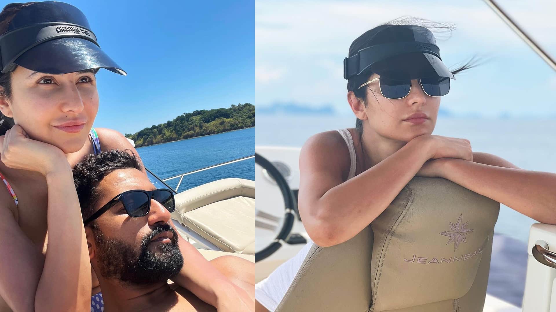 vicky kaushal shares photos with katrina kaif from no wifi vacation fans asked question