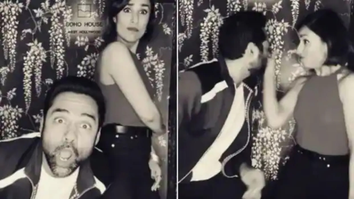 Abhay Deol recreats the Oscar 2022 incident between Will Smith and Chris Rock, shared video