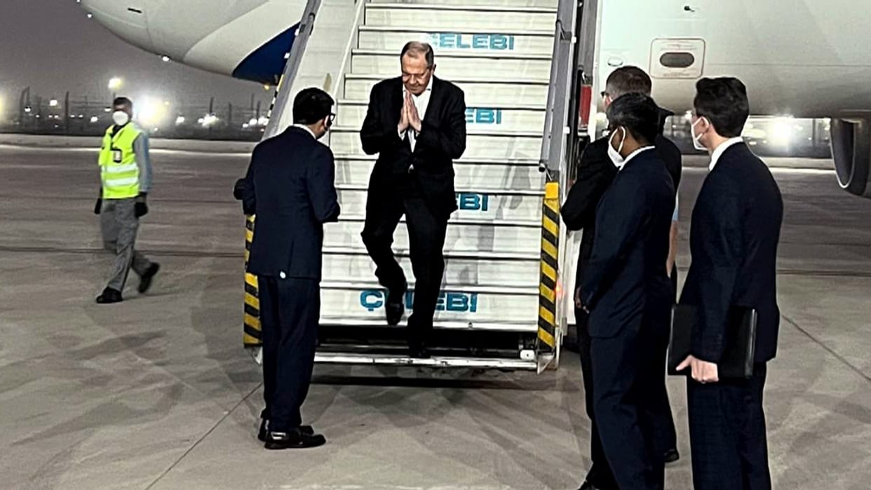 Russian Foreign Minister Sergey Lavrov arrives in India amid Ukraine Crisis to meet PM Narendra Modi and S Jaishankar news in Hindi