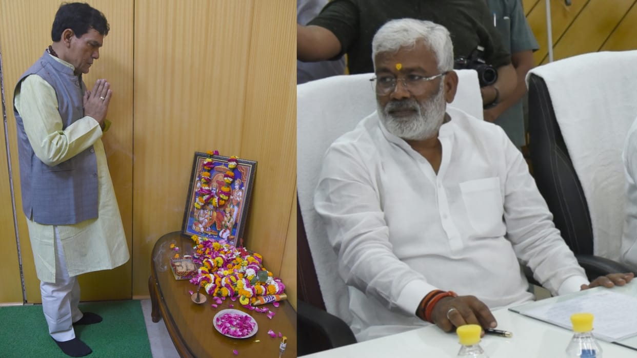 Bunglow allocated to ministers of Uttar Pradesh.