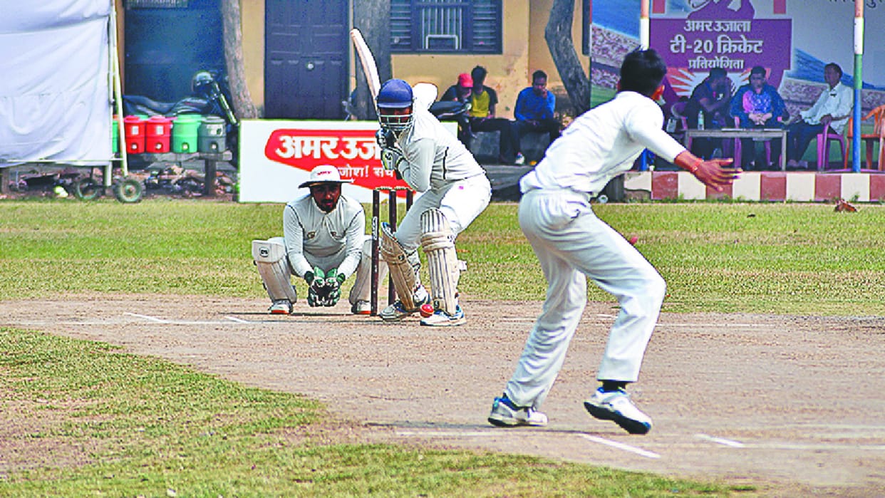 Amar Ujala T20 Cricket Competition DA Sports Academy and Mandal Cricket Association won matches