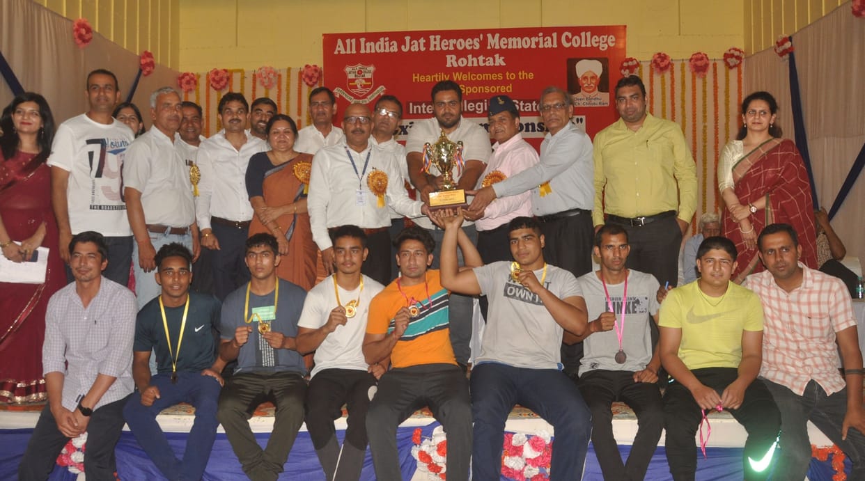 Boxing Championship crowned by Jat College