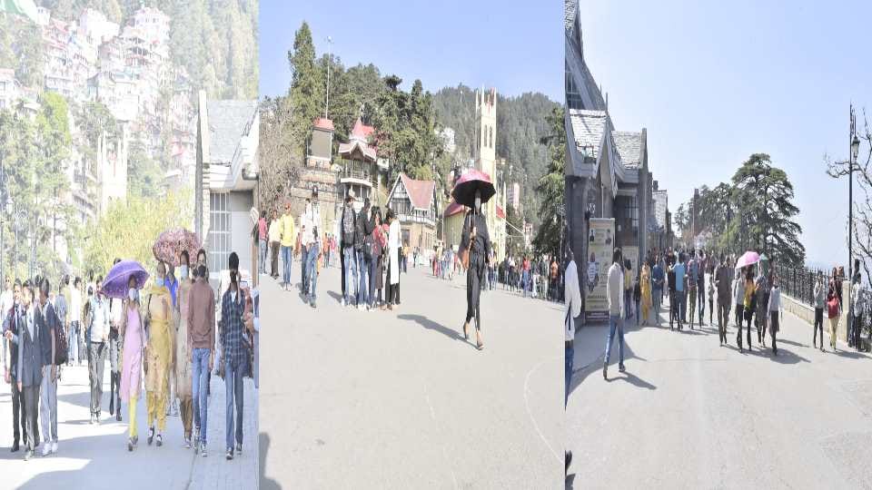 weather expected to remain clear for four days in himachal, heat wave alert in plains districts