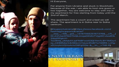 Russia Ukraine War Website help Ukrainian refugees find shelters around the world