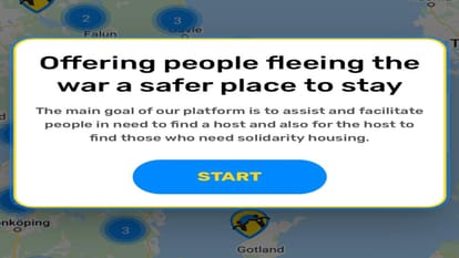 Russia Ukraine War Website help Ukrainian refugees find shelters around the world