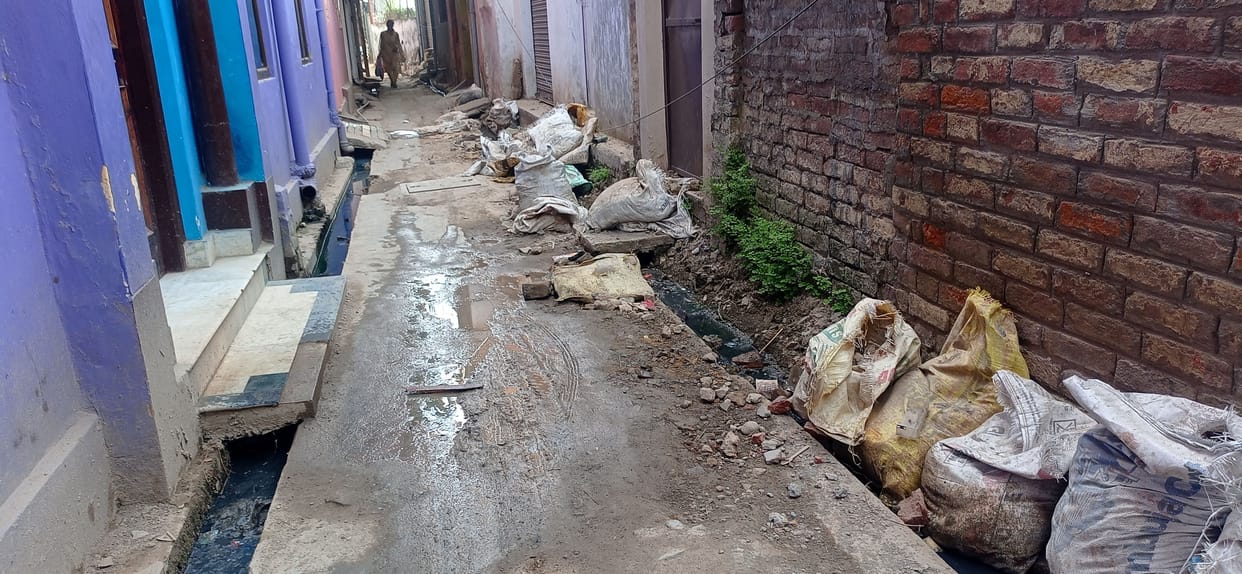 Ward residents are waiting for basic facilities