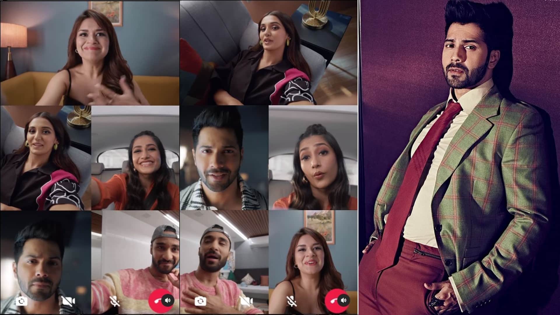 Actor Varun Dhawan announced something new with Raghav Juyal Shakti Mohan and Surbhi Chandna on 12th April 2022