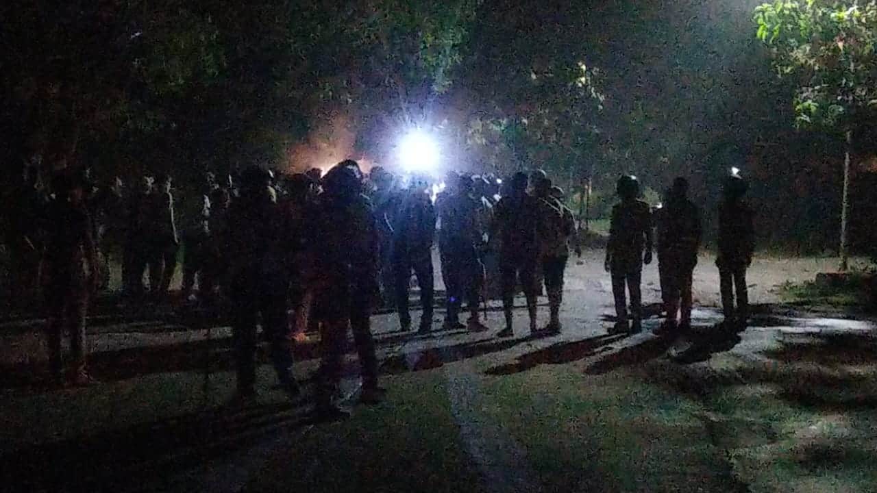 BHU student fight and ruckus varanasi police Case filed against 8 students of Birla a hostel Stone pelting see in pictures