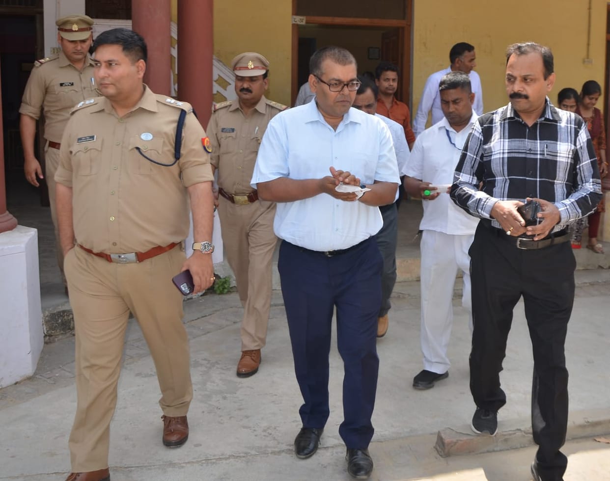 Alert, tested security system in the district after paper out in other districts