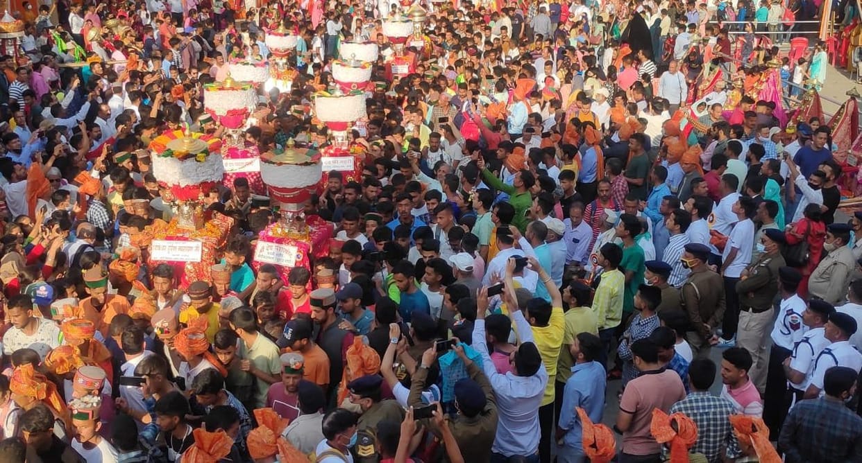 jogindernagar devta fair started